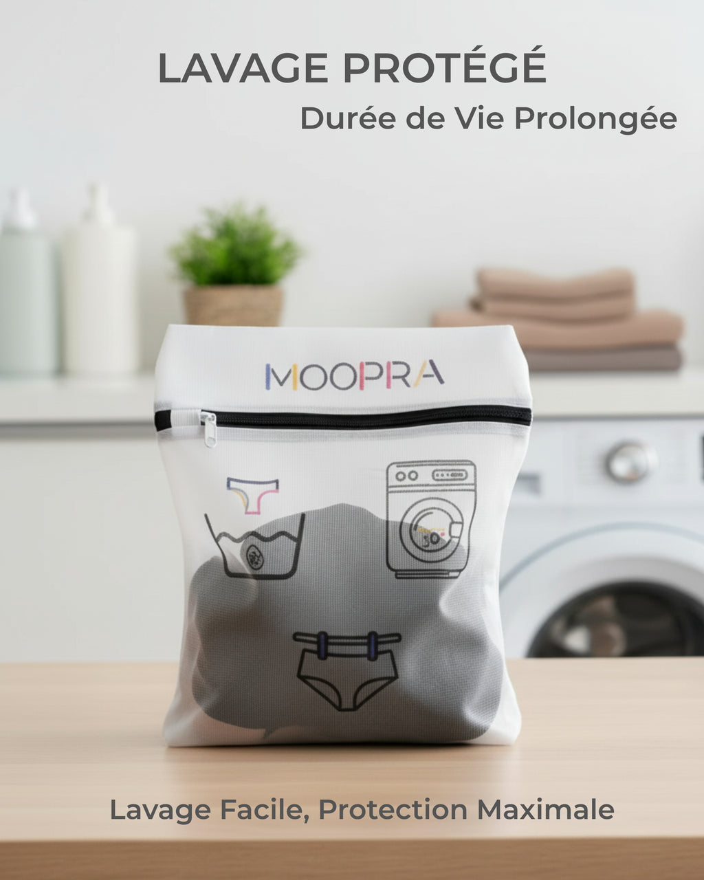 Lot 2 Pochettes Étanches pour Culotte Menstruelle ou protection Hygiénique